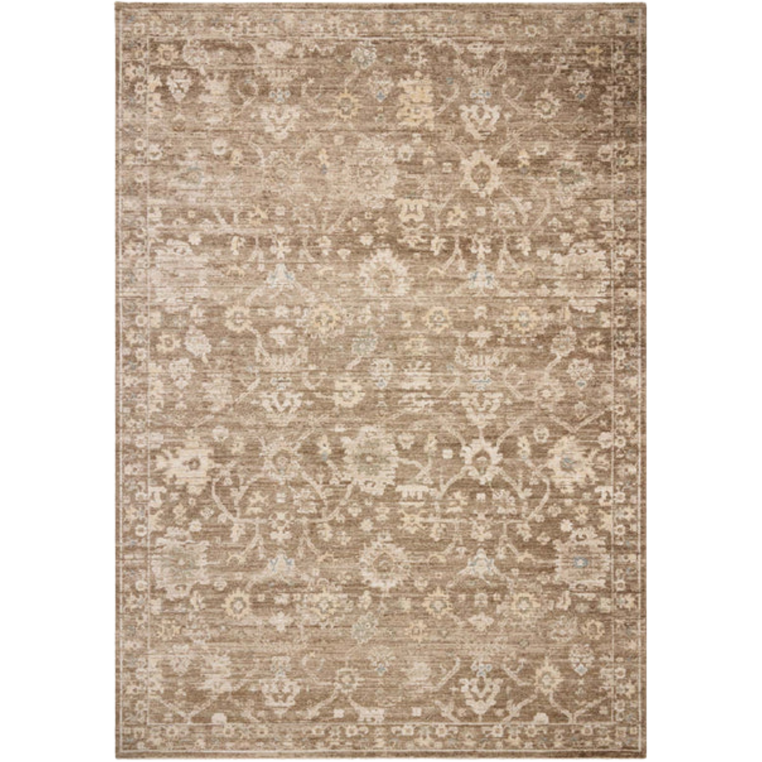 Chris Loves Julia x Loloi Palma Brown/Earth Rug