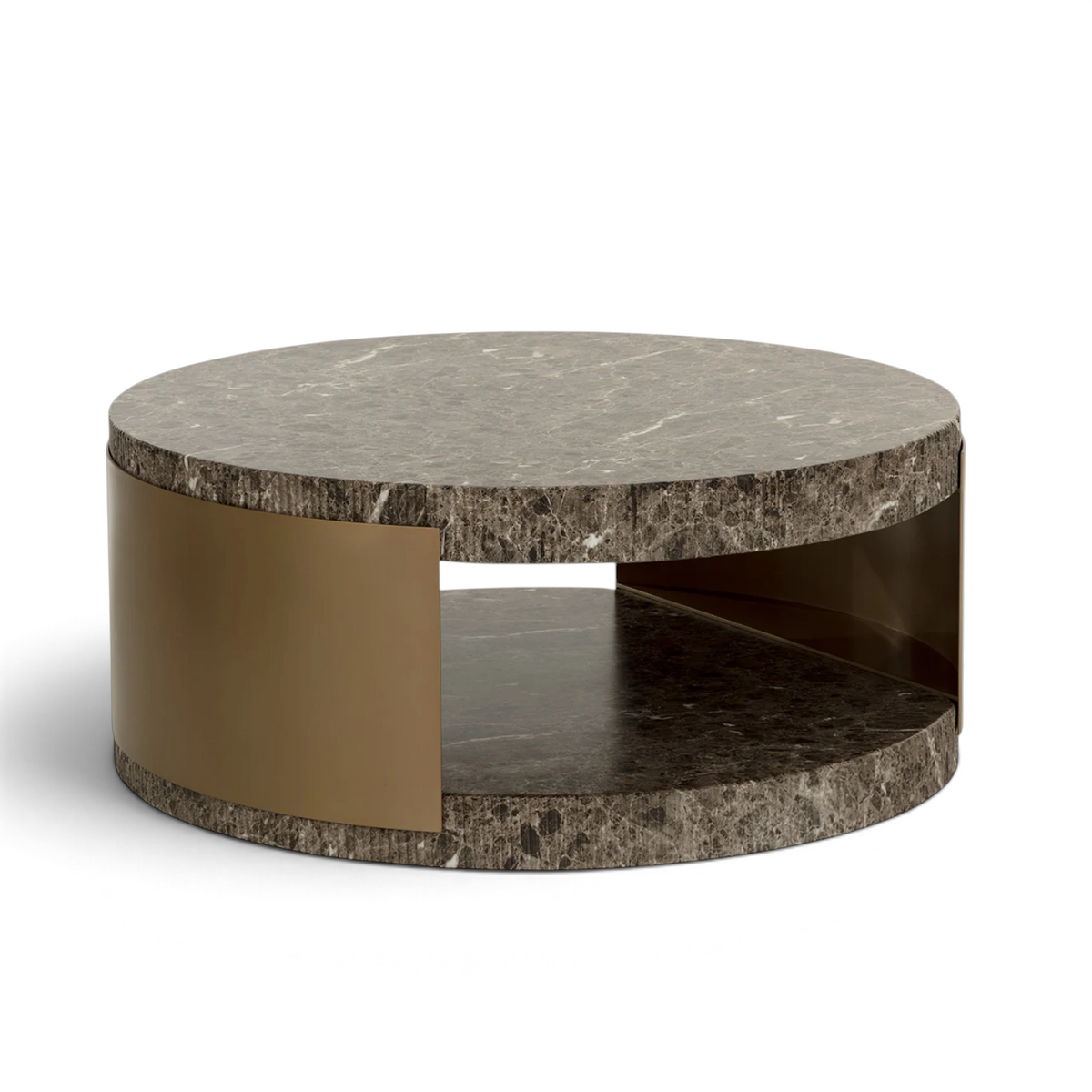 Palazzo Concrete Coffee Table - Dark Emperador
