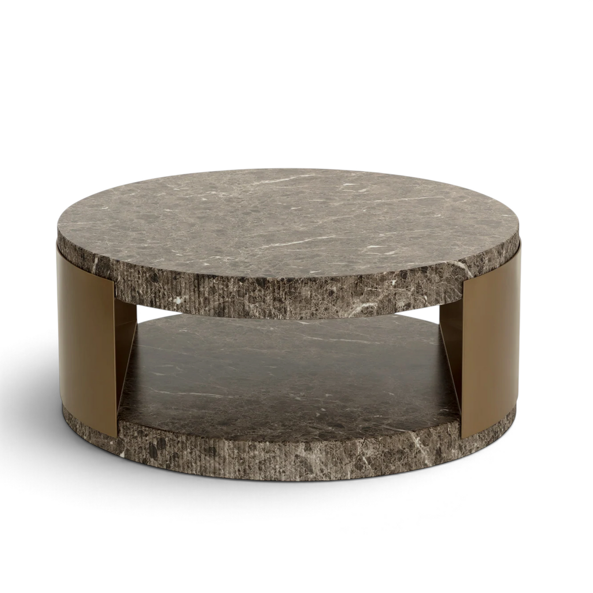 Palazzo Concrete Coffee Table - Dark Emperador