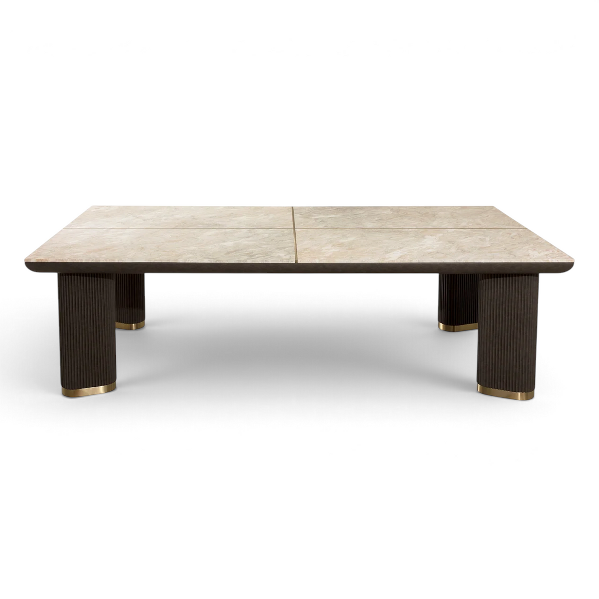 Belmont Ping Pong Game Table - Cappuccino Marble