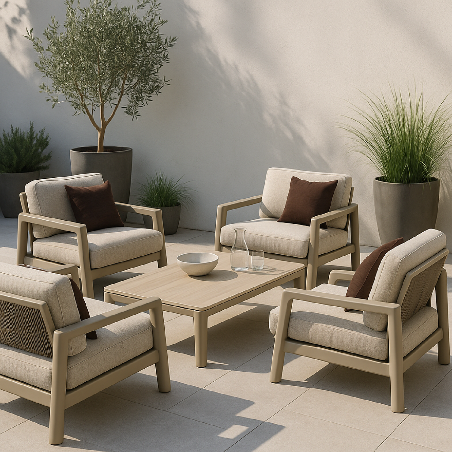 Simcoe Club Chair - Beige