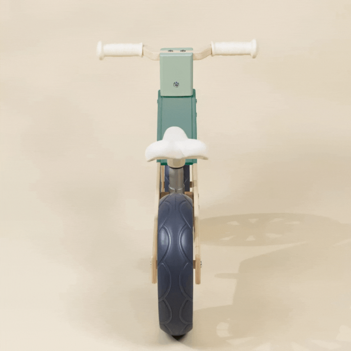 Kids Wood Seafoam Balance Bike