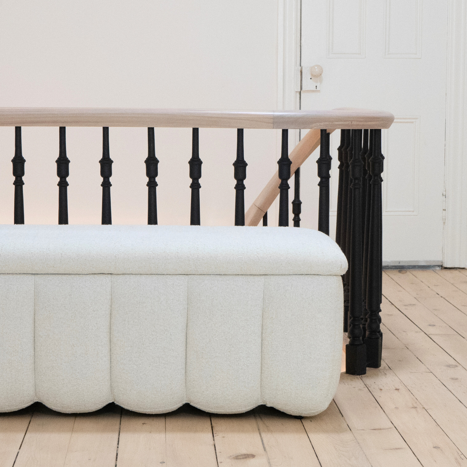 Brant Storage Bench - Mellow Ivory