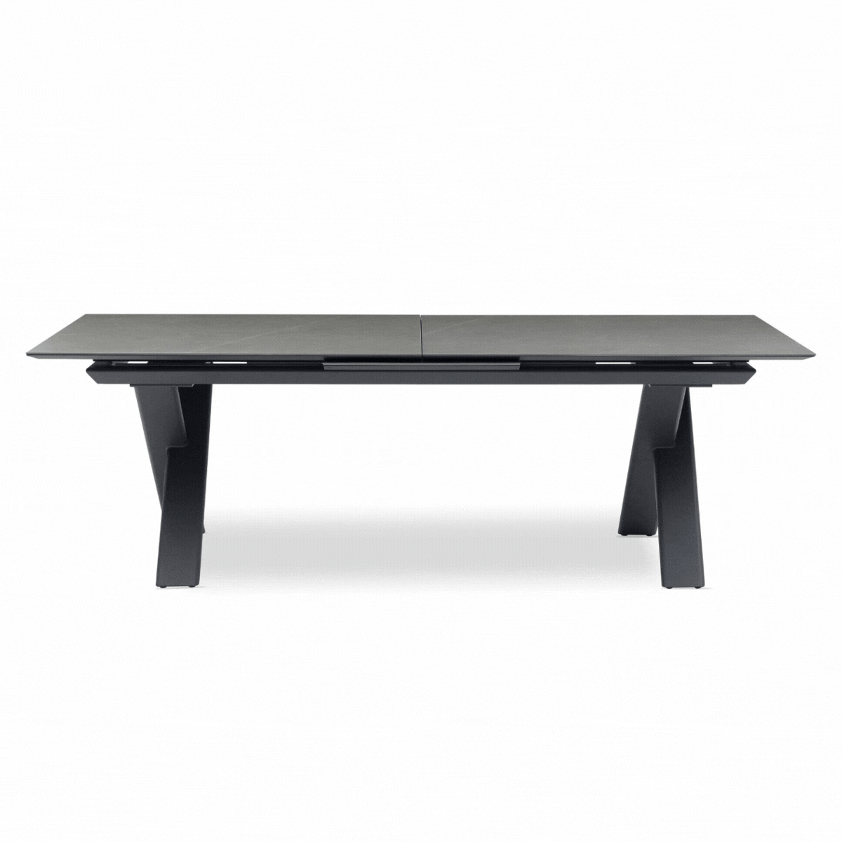 Largo Charcoal Ceramic Extension Table