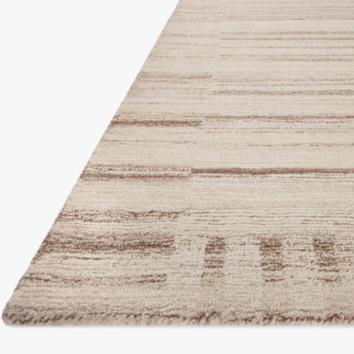 Magnolia Home x Loloi Rae Natural/Oatmeal Wool Rug