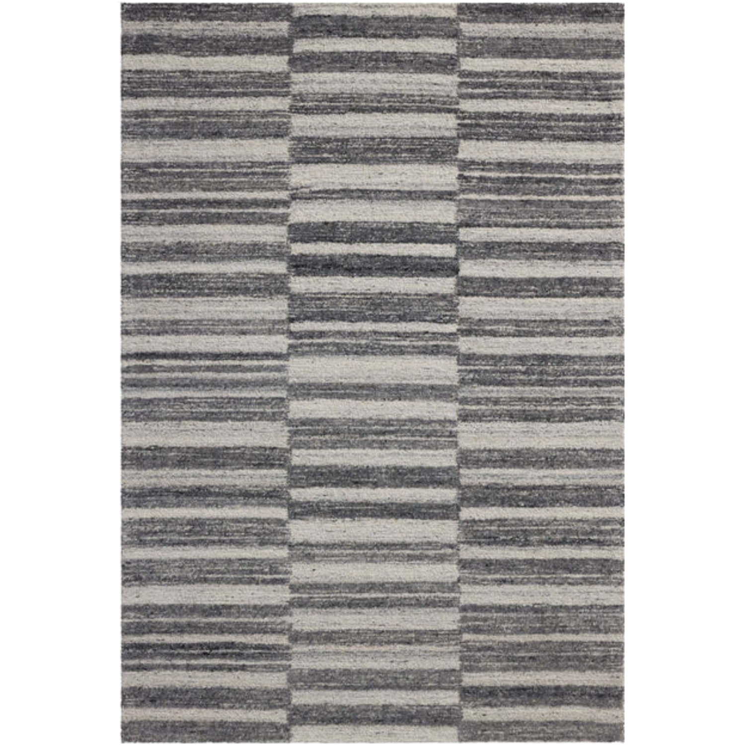 Magnolia Home x Loloi Rae Charcoal/Mist Wool Rug