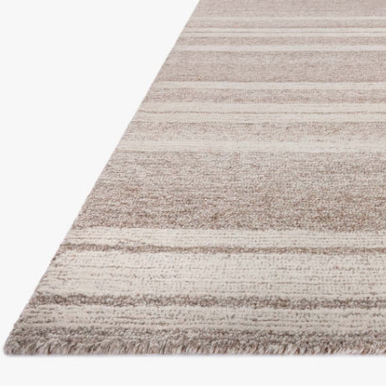 Magnolia Home x Loloi Rae Clay/Ivory Wool Rug