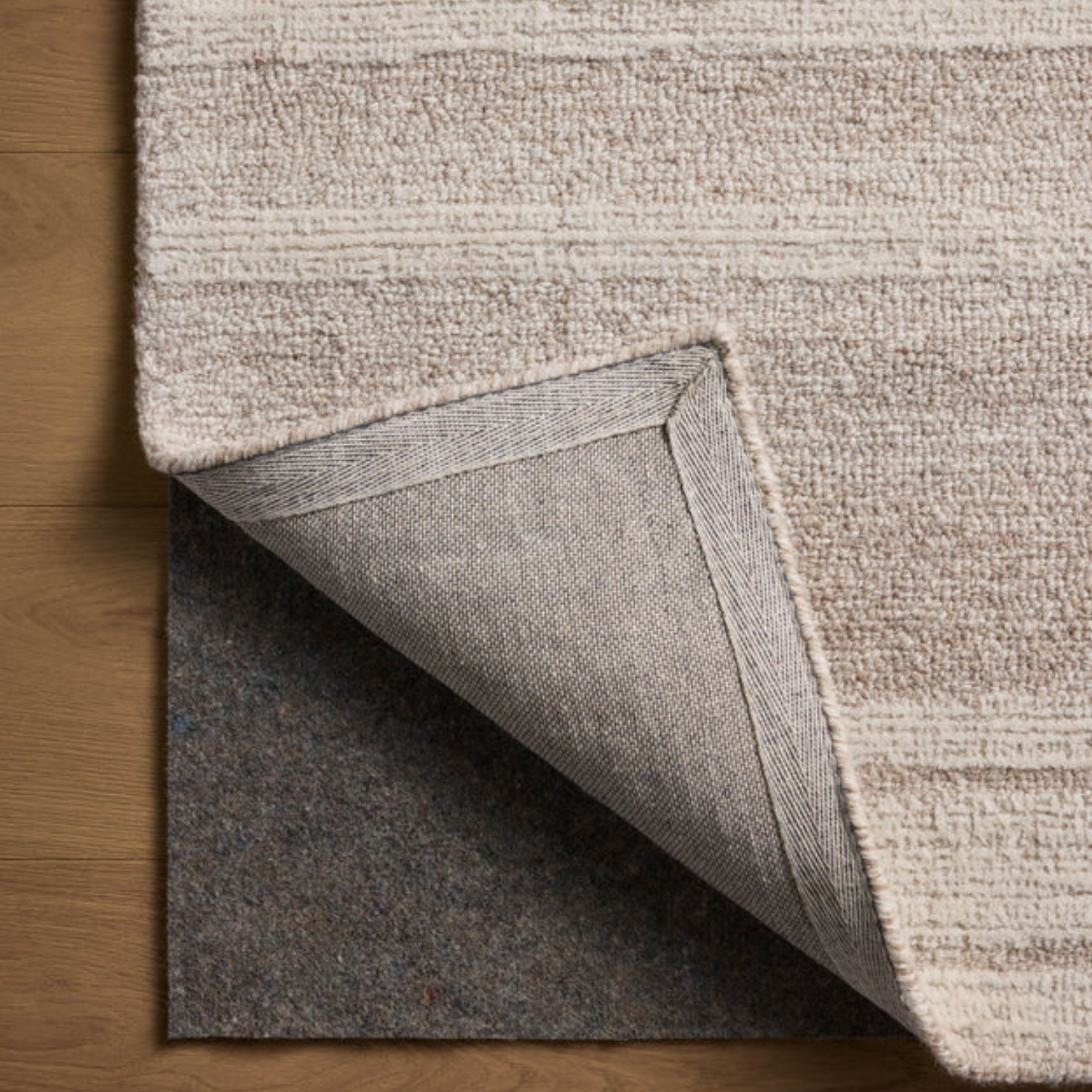 Magnolia Home x Loloi Rae Clay/Ivory Wool Rug