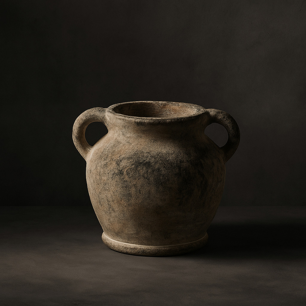 Relic Terracotta Ash Vase
