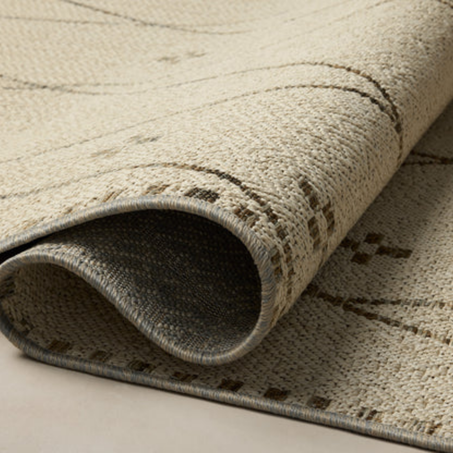 Loloi Saylor Ivory/Pebble Outdoor Rug