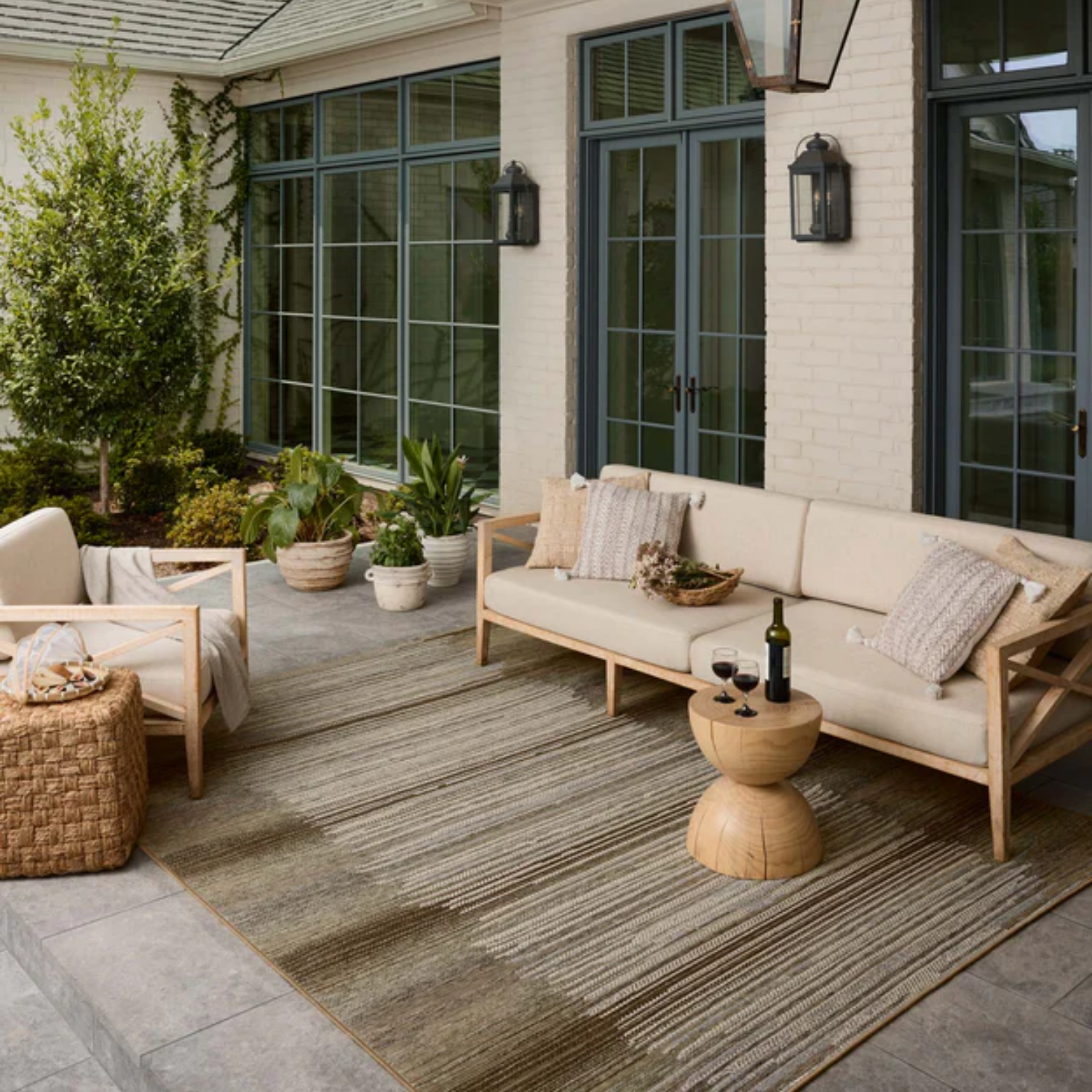 Loloi Saylor Earth/Natural Outdoor Rug