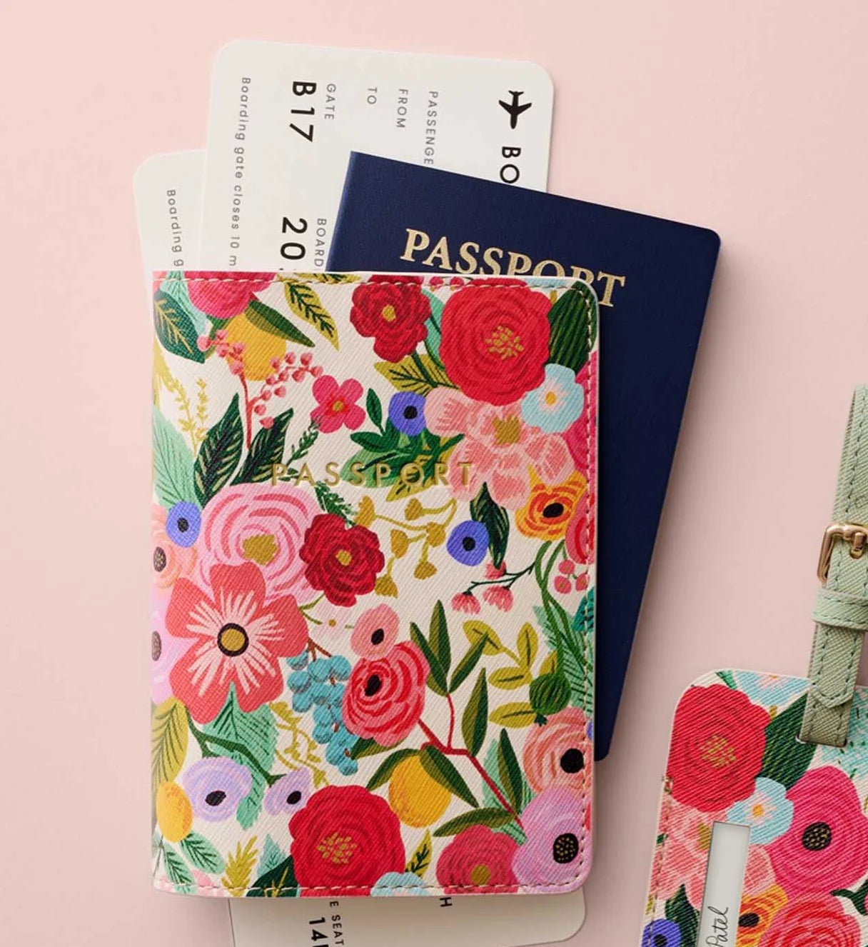 Garden Party Passport Holder
