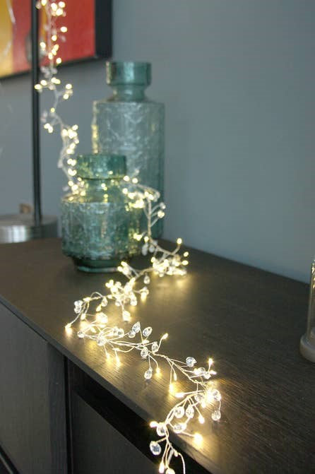 Clear Gem Indoor String Lights
