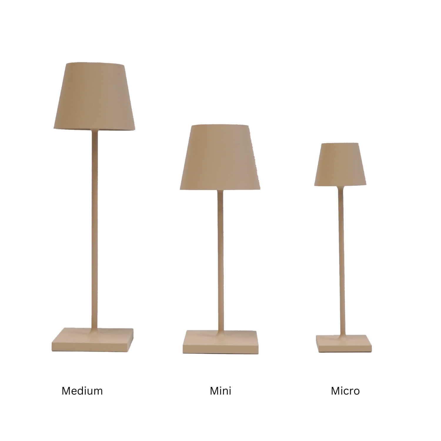Poldina Pro Cordless Lamp - Sand