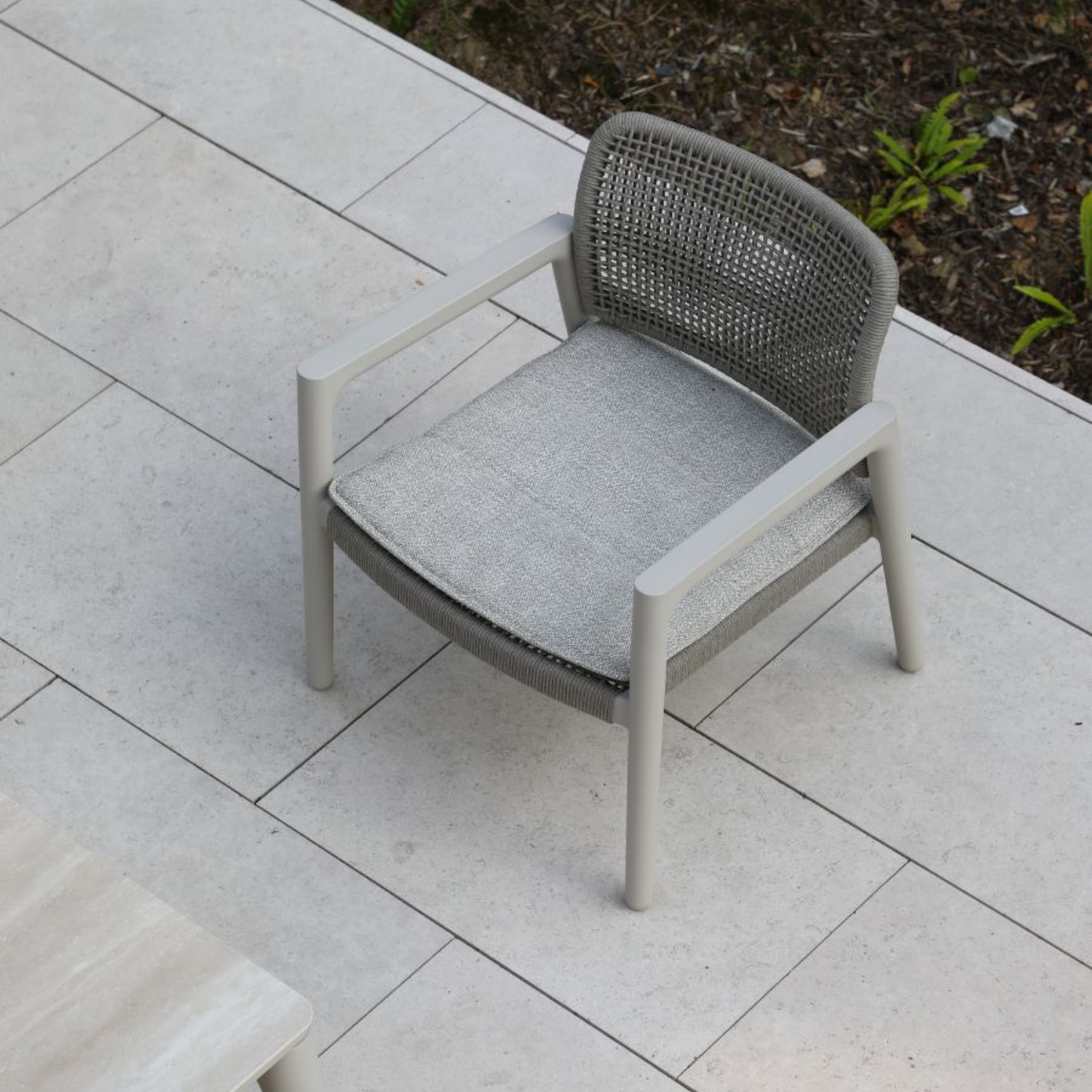 Simcoe Rope Lounge Chair - Beige