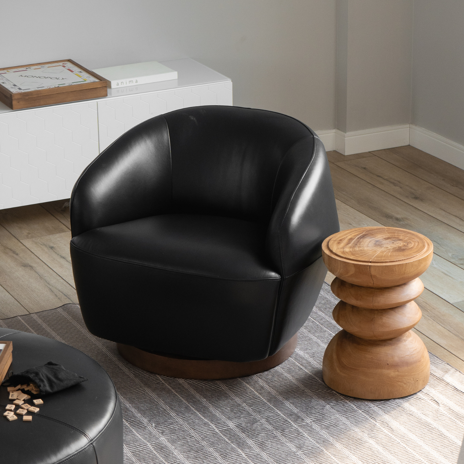 Simcoe Wood Side Table