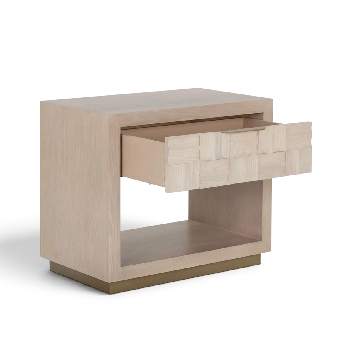 Tessera Wood Nighstand - Light Oak