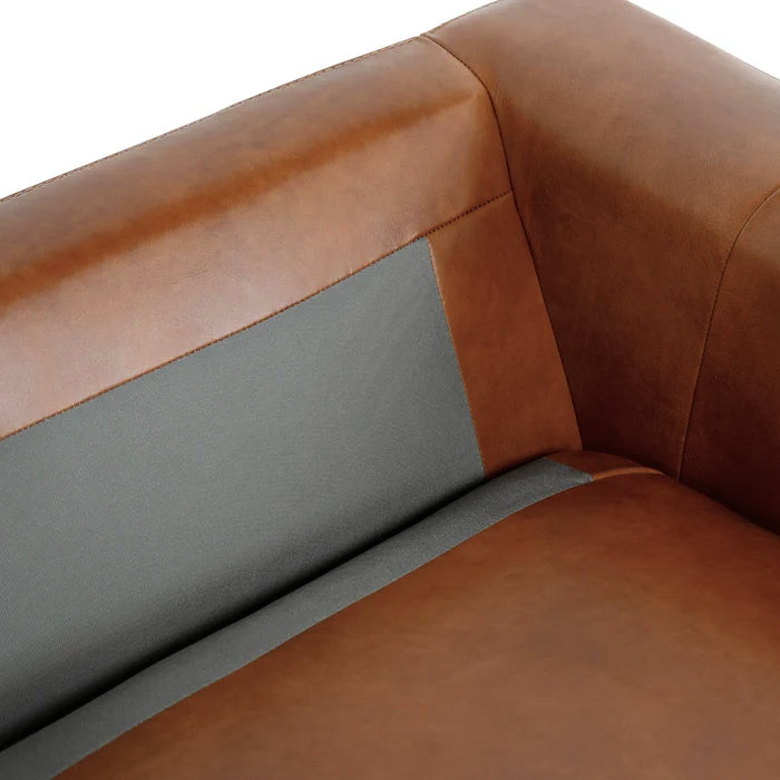 Charlestown Sofa - Camel Leather