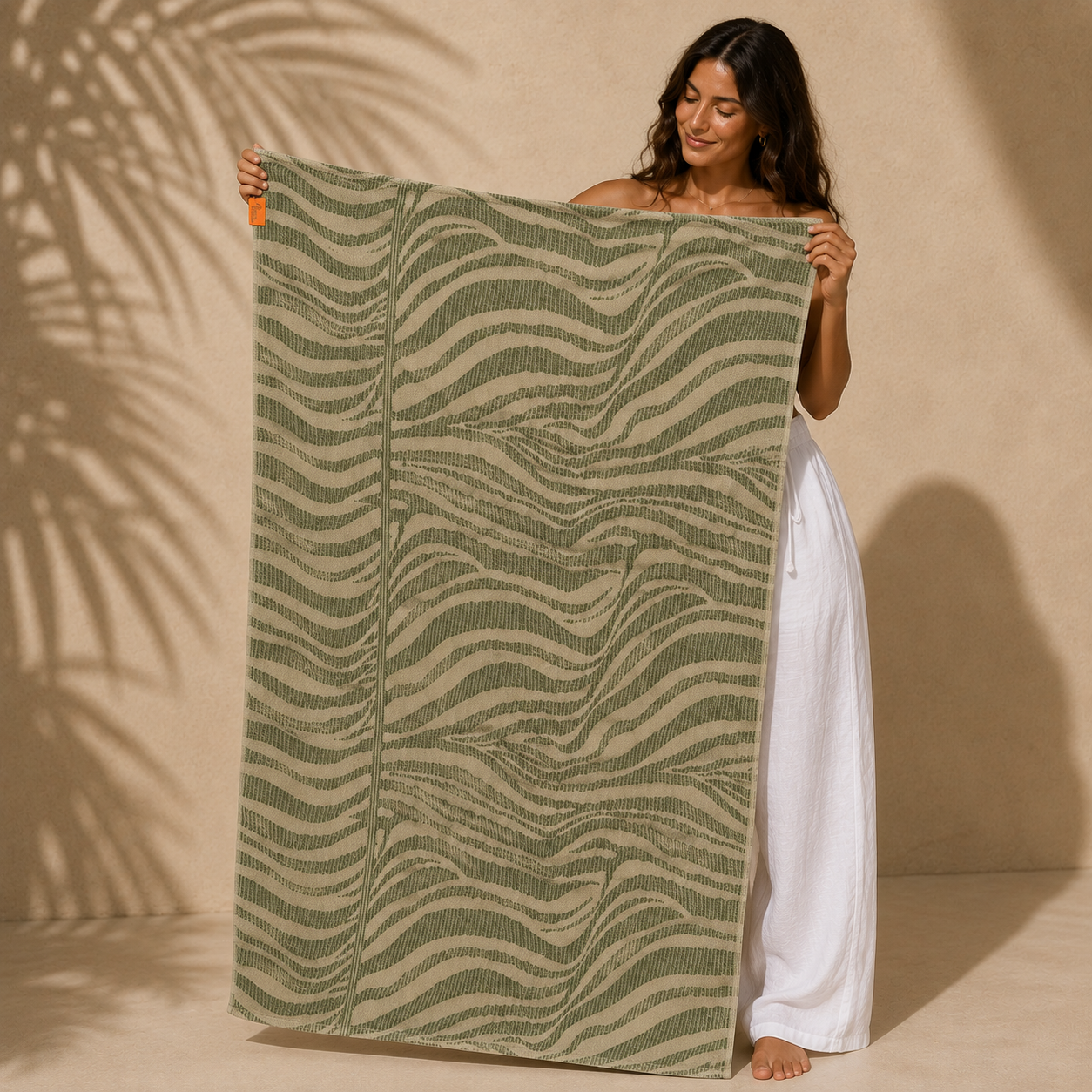 Zebra Mushroom Towels