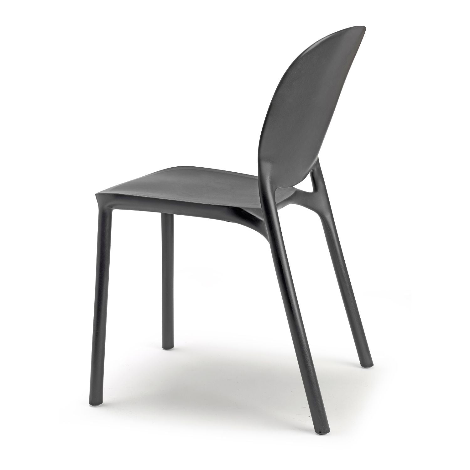 Arc Anthracite Side Chair