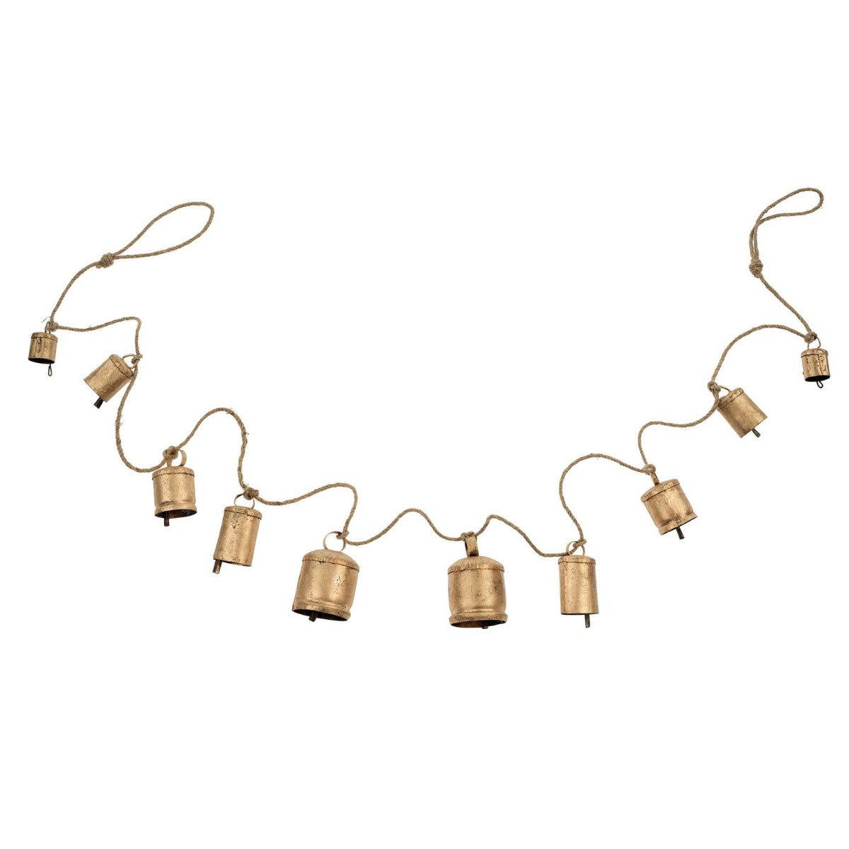 Jute Rope Bell Decor