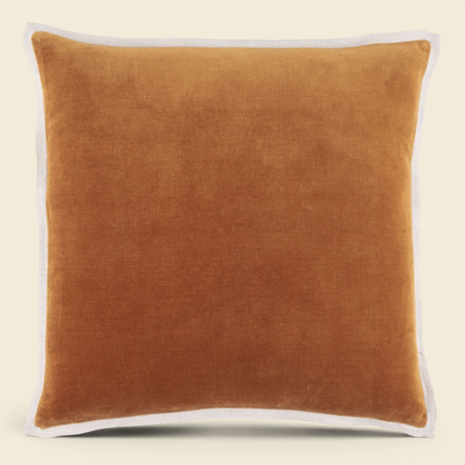 Dash & Albert Gehry Caramel Velvet Pillow