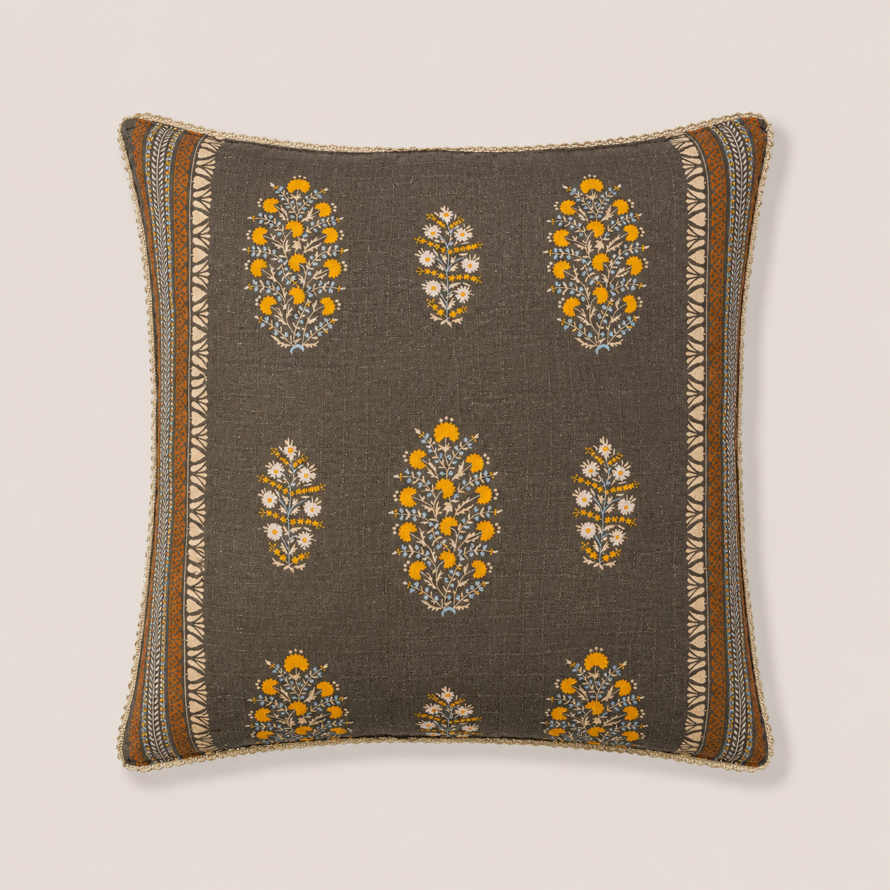 Lacombe Block Print Toss Pillow