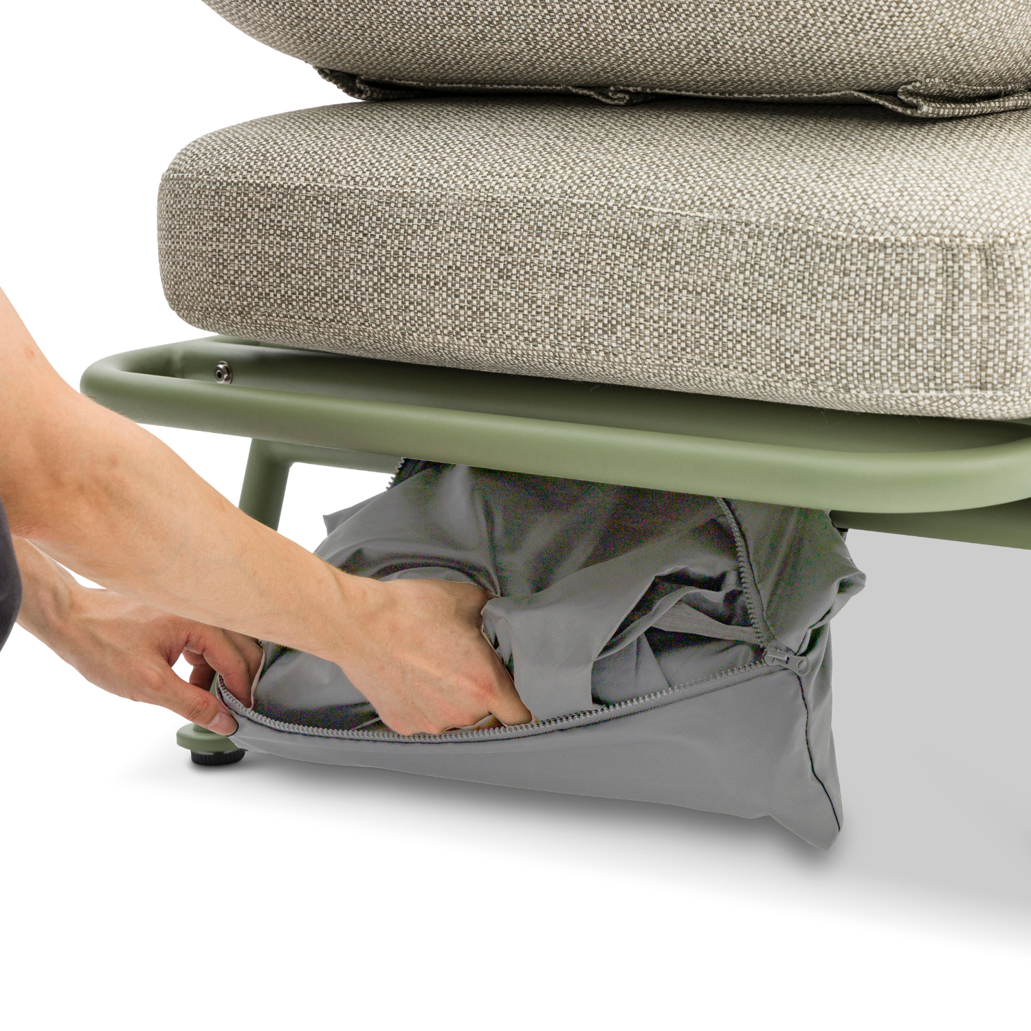 Davenport Reclining Sofa - Pebble Sand