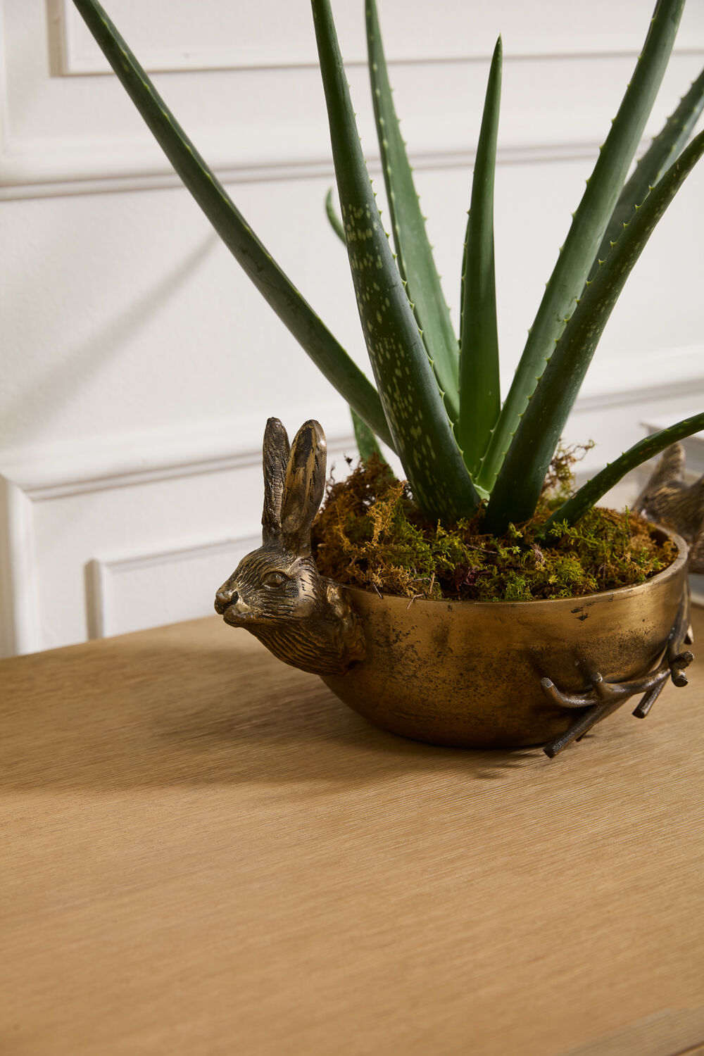 Whimsical Eric the Hare & Eloise the Fox Bowl