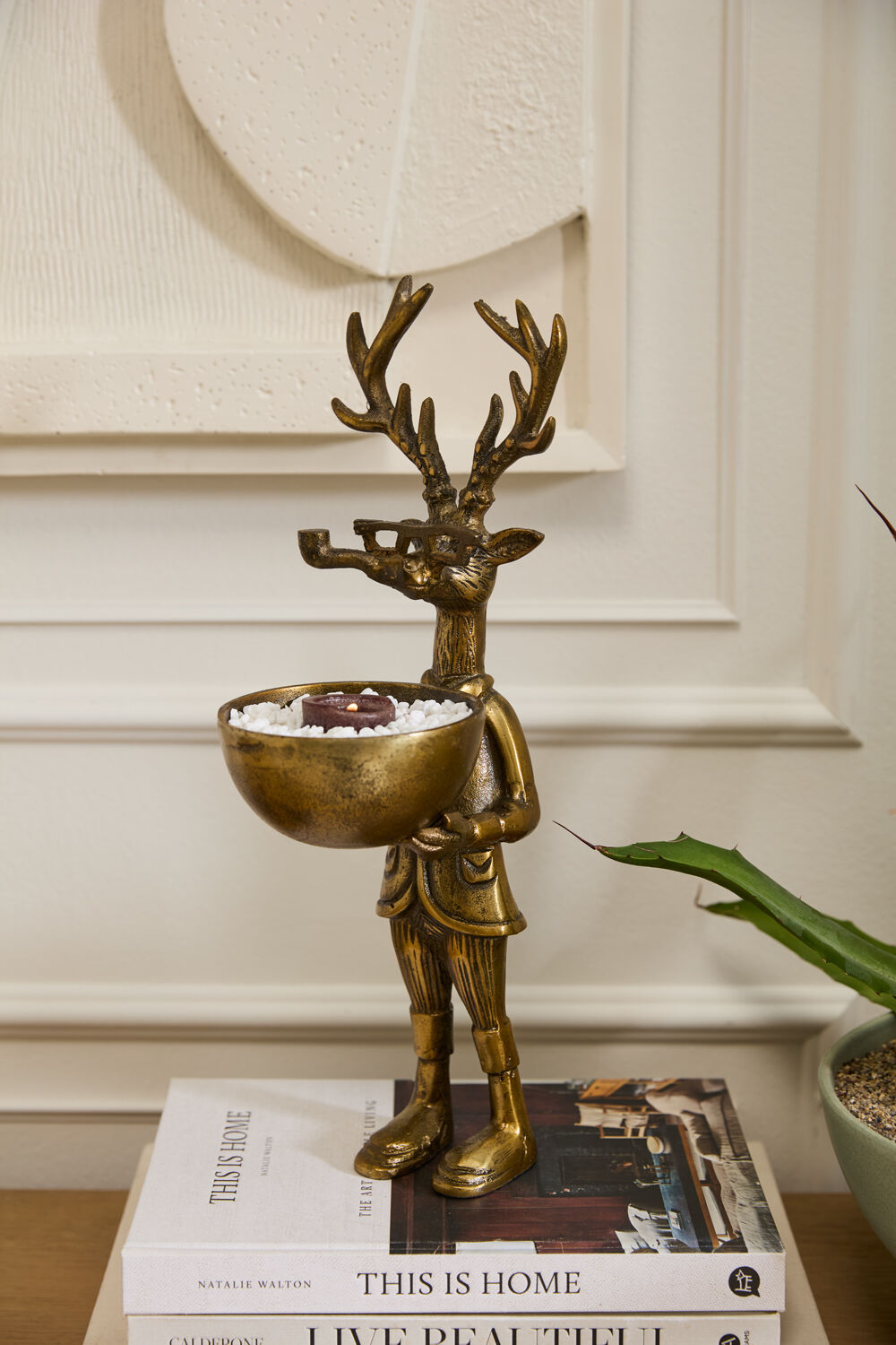 Whimsical Frankie the Deer Dish Stand