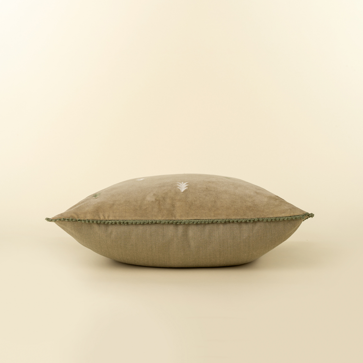 Festive Fir Velvet Toss Pillow
