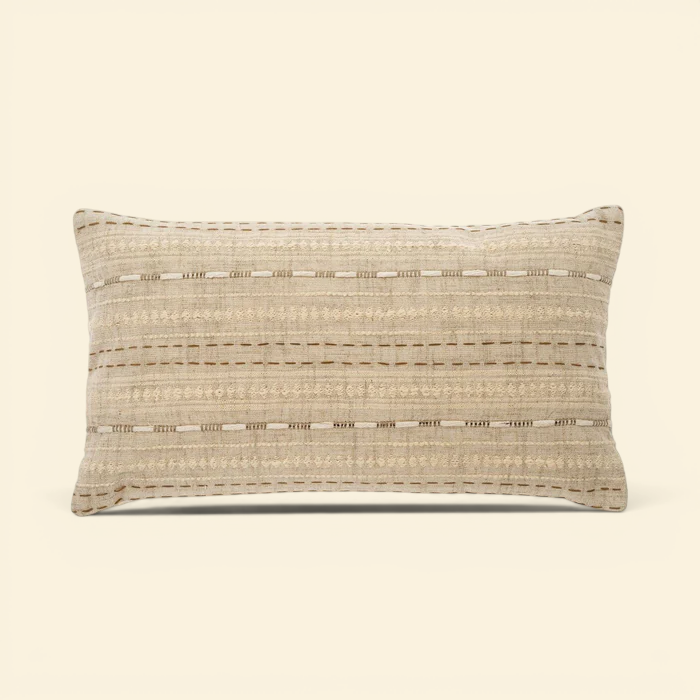 Boulevard Cotton Kidney Toss Pillow