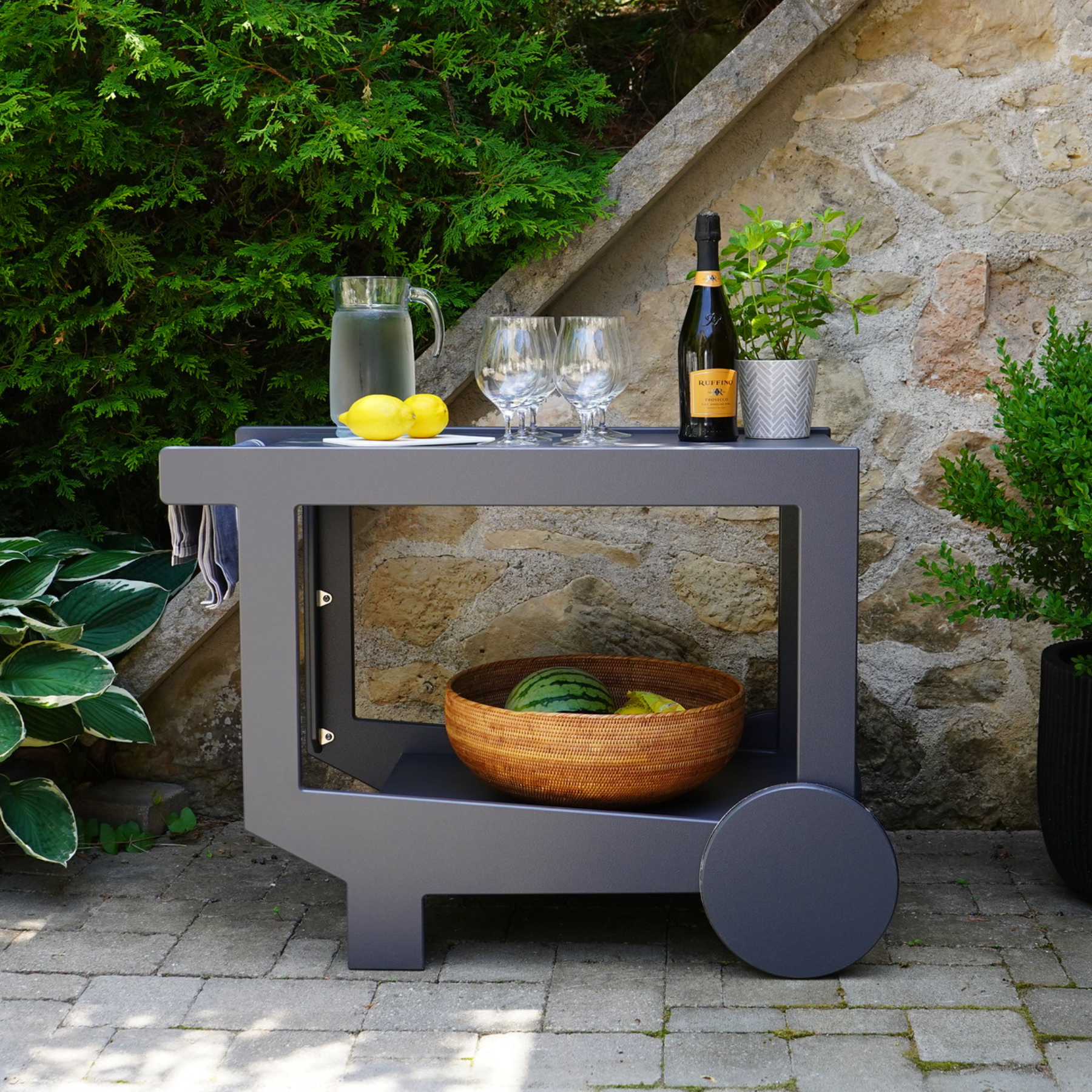 Loll Lollygagger Bar Cart