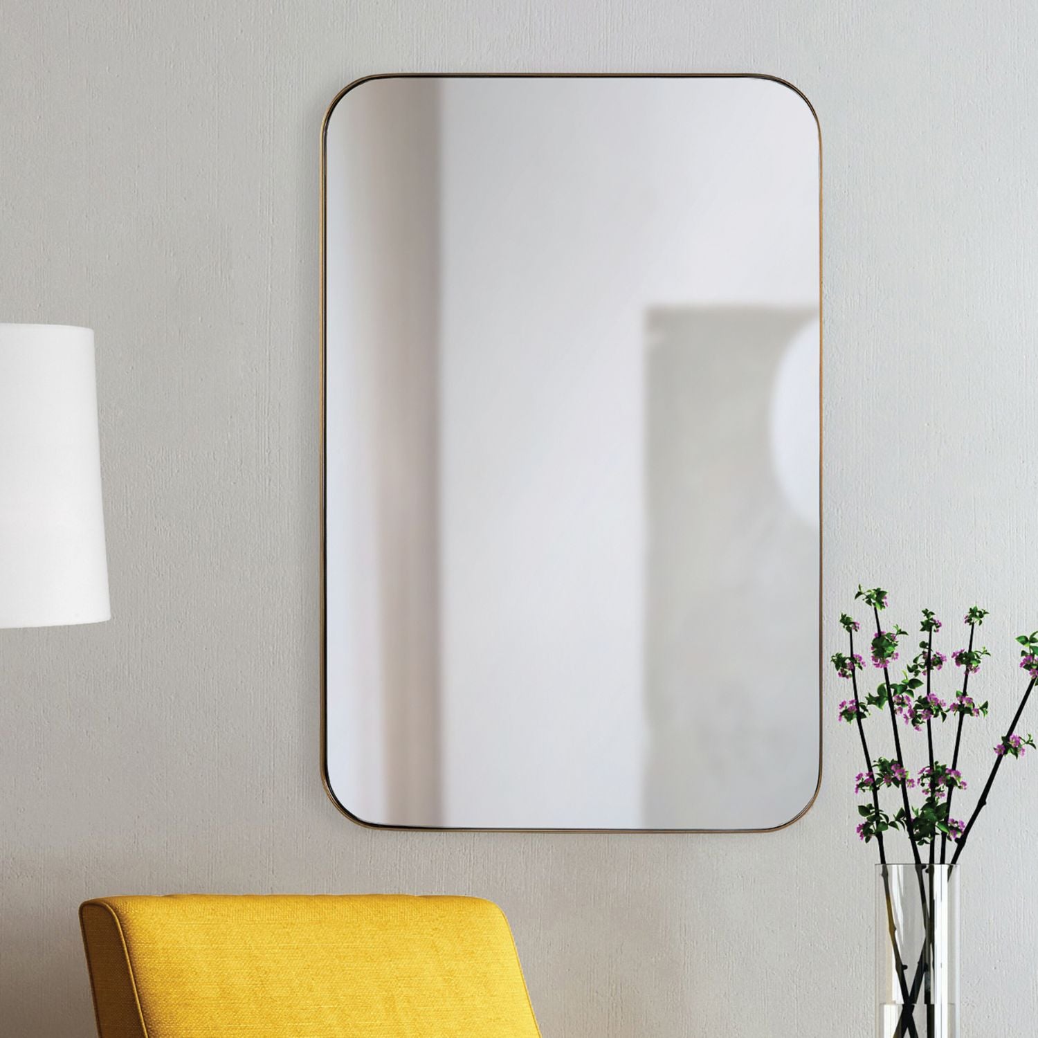 Virgo Rectangle Mirror