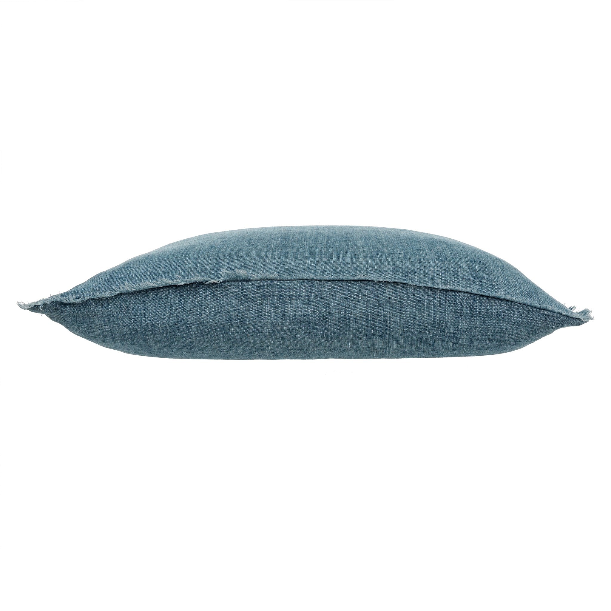 Cambri Arctic Blue Linen Pillow