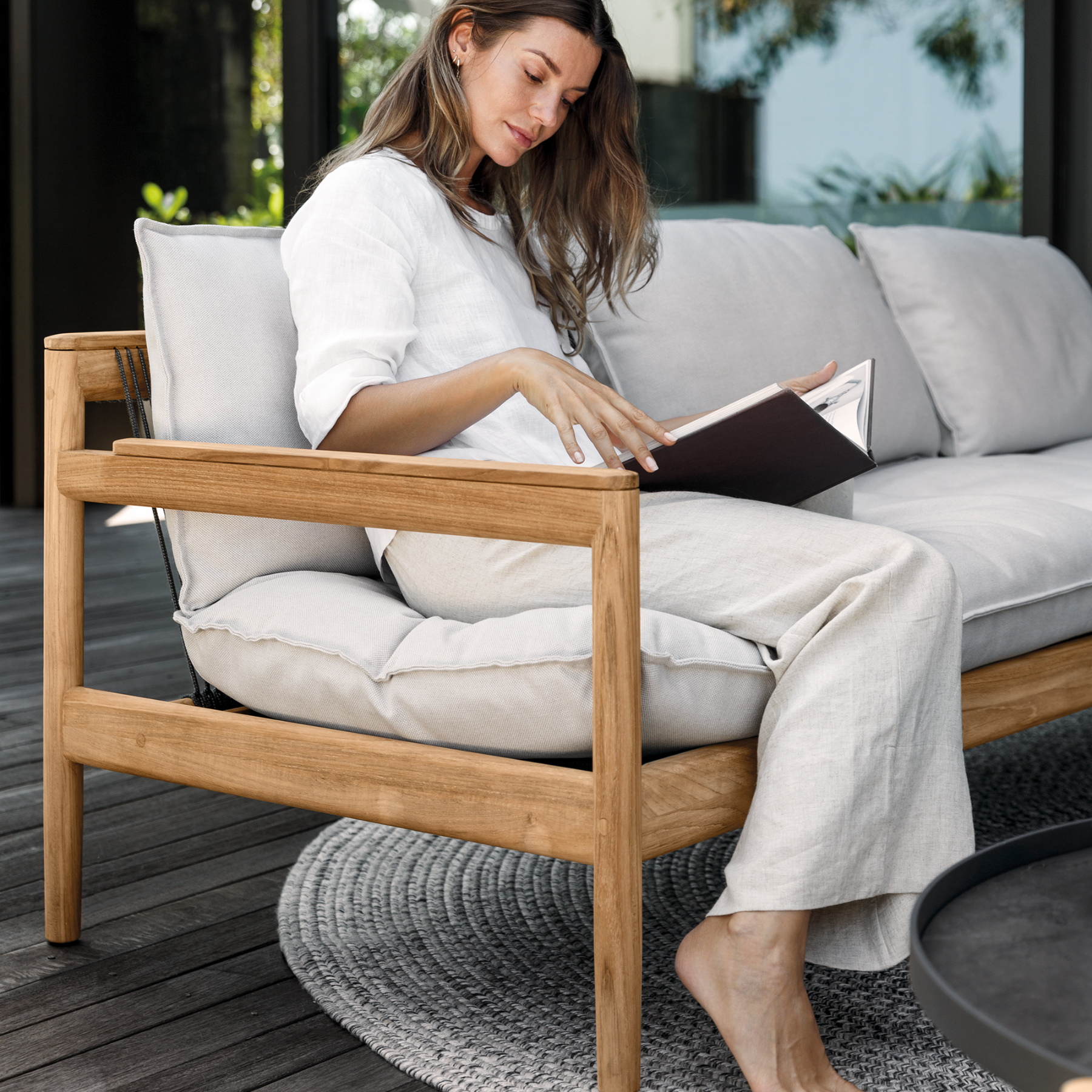 Gloster Saranac 3-Seater Sofa