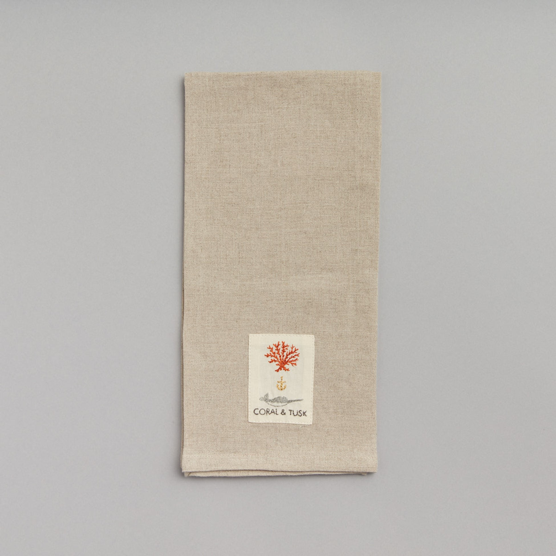 Winter Skiing Tea Towel