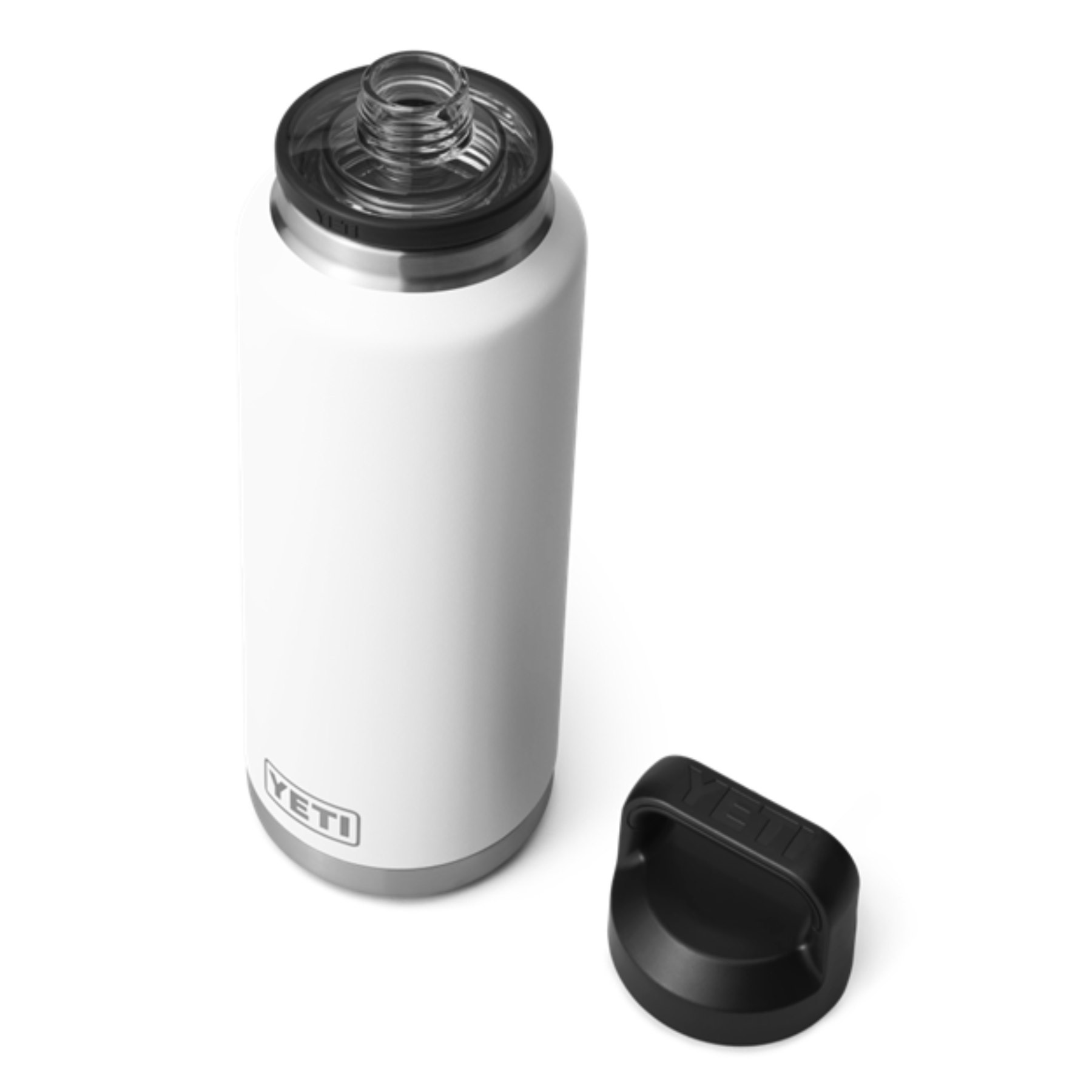 Yeti Rambler 46 Bottle w/ Chug Cap - White
