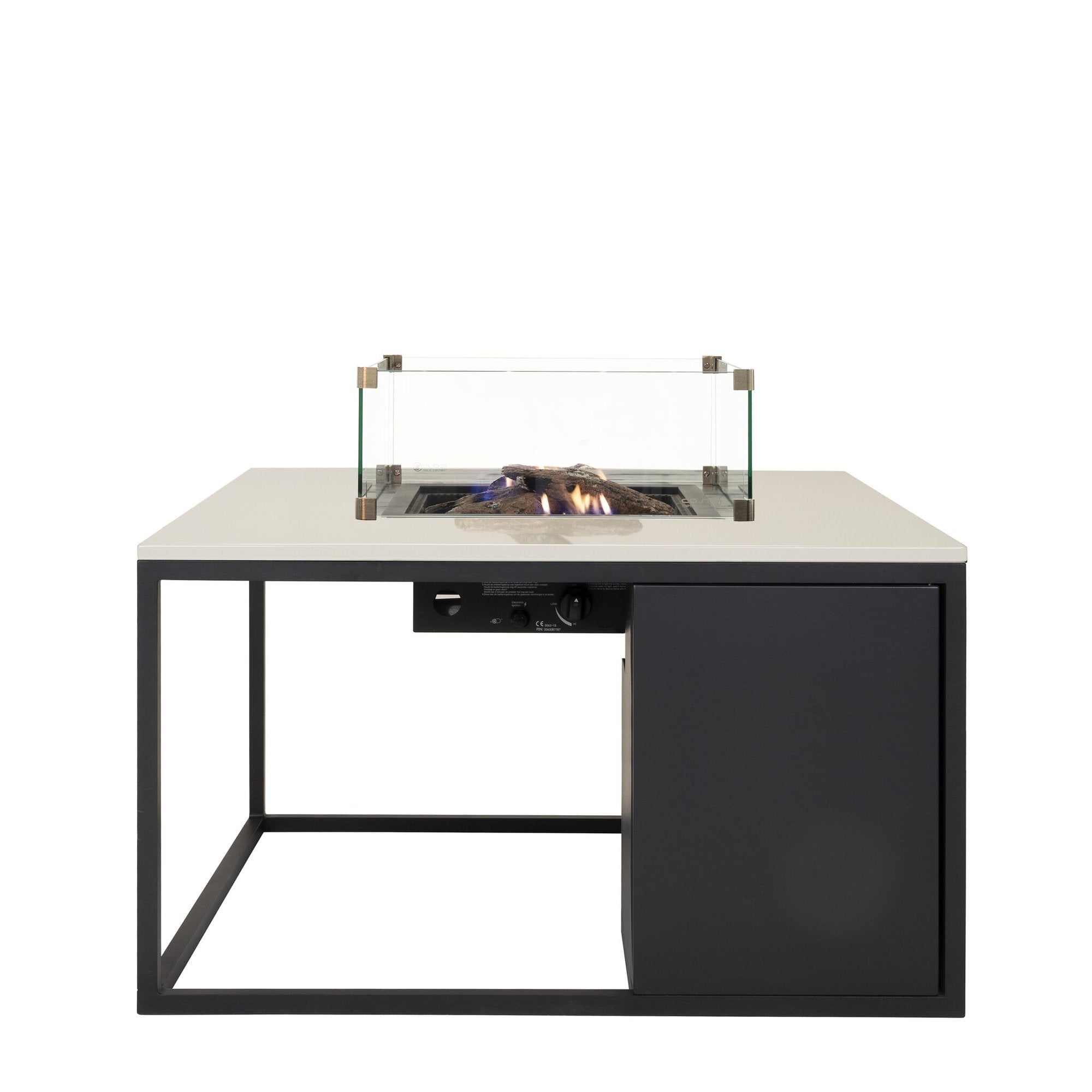 Glass Square Wind Guard