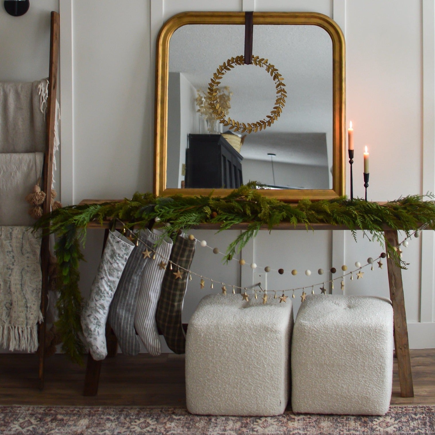 Reclaimed Teak Console Table