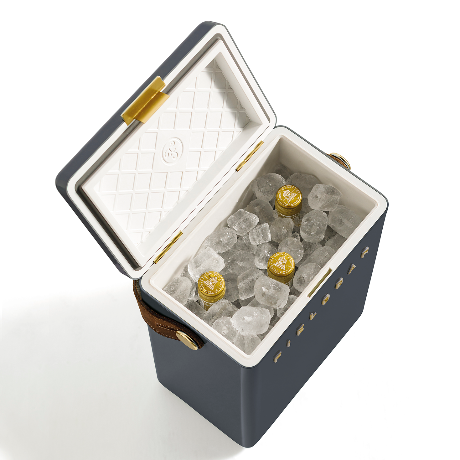 Fieldbar Drinks Box 10L Cooler - Oyster Grey
