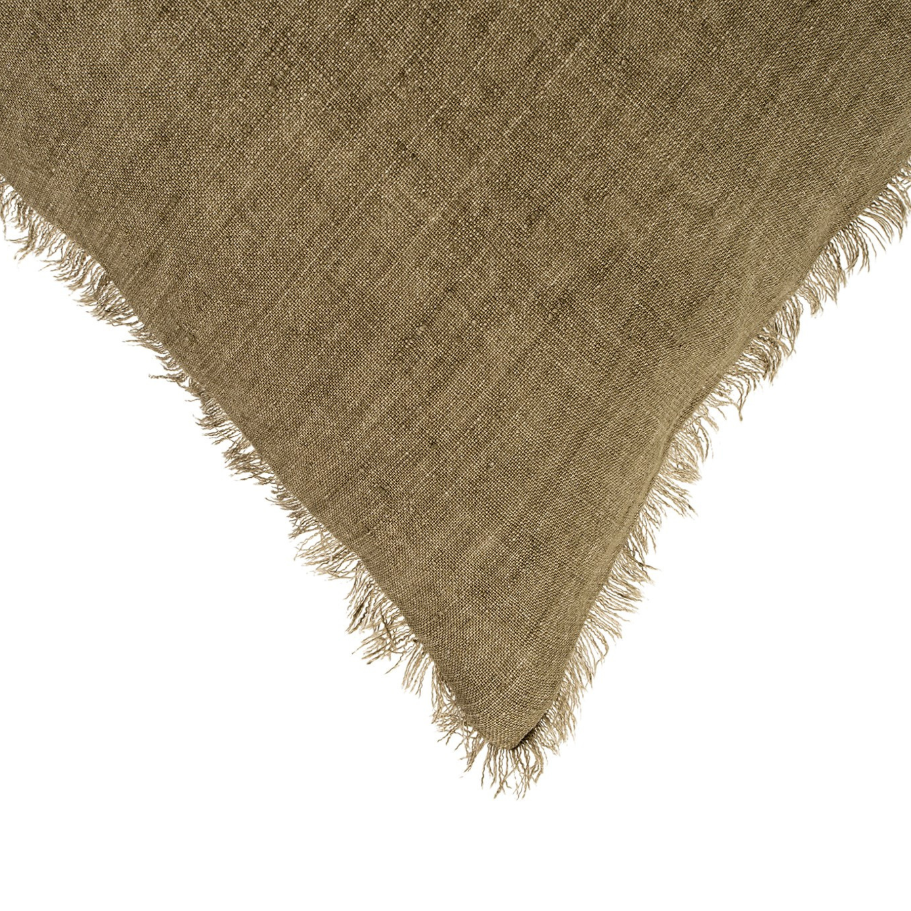 Cambri Kelp Linen Pillow