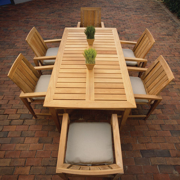 Kingsley Bate Amalfi 38"x73" Dining Table