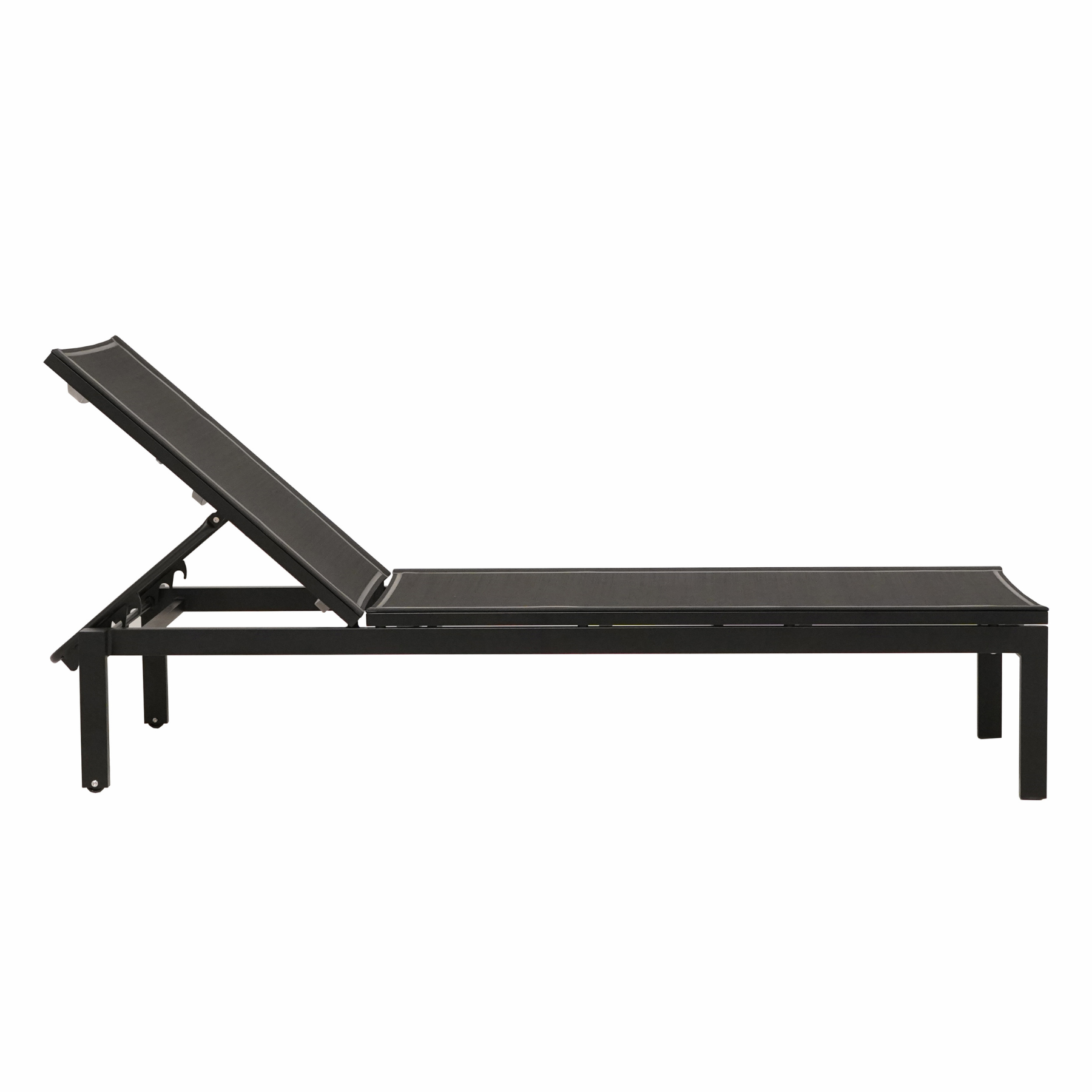 Bala Black Chaise Lounge