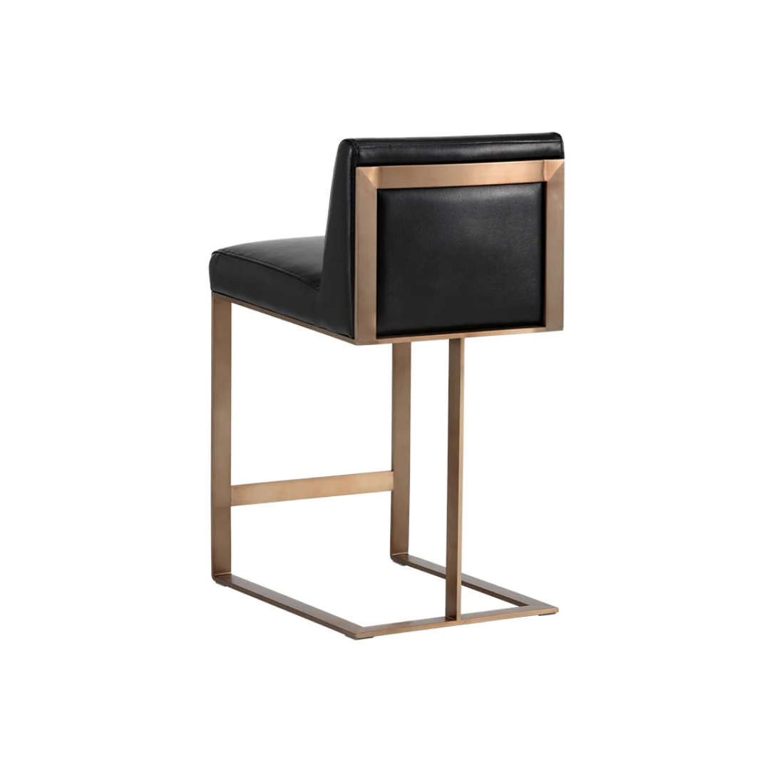 Dean Brass/Black Stool