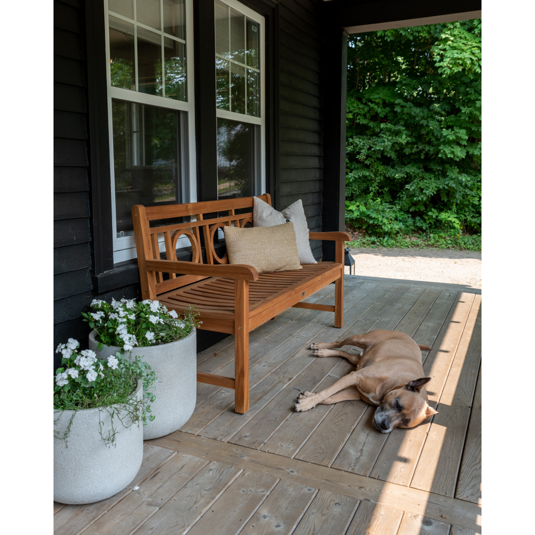 Teak English Garden Bench