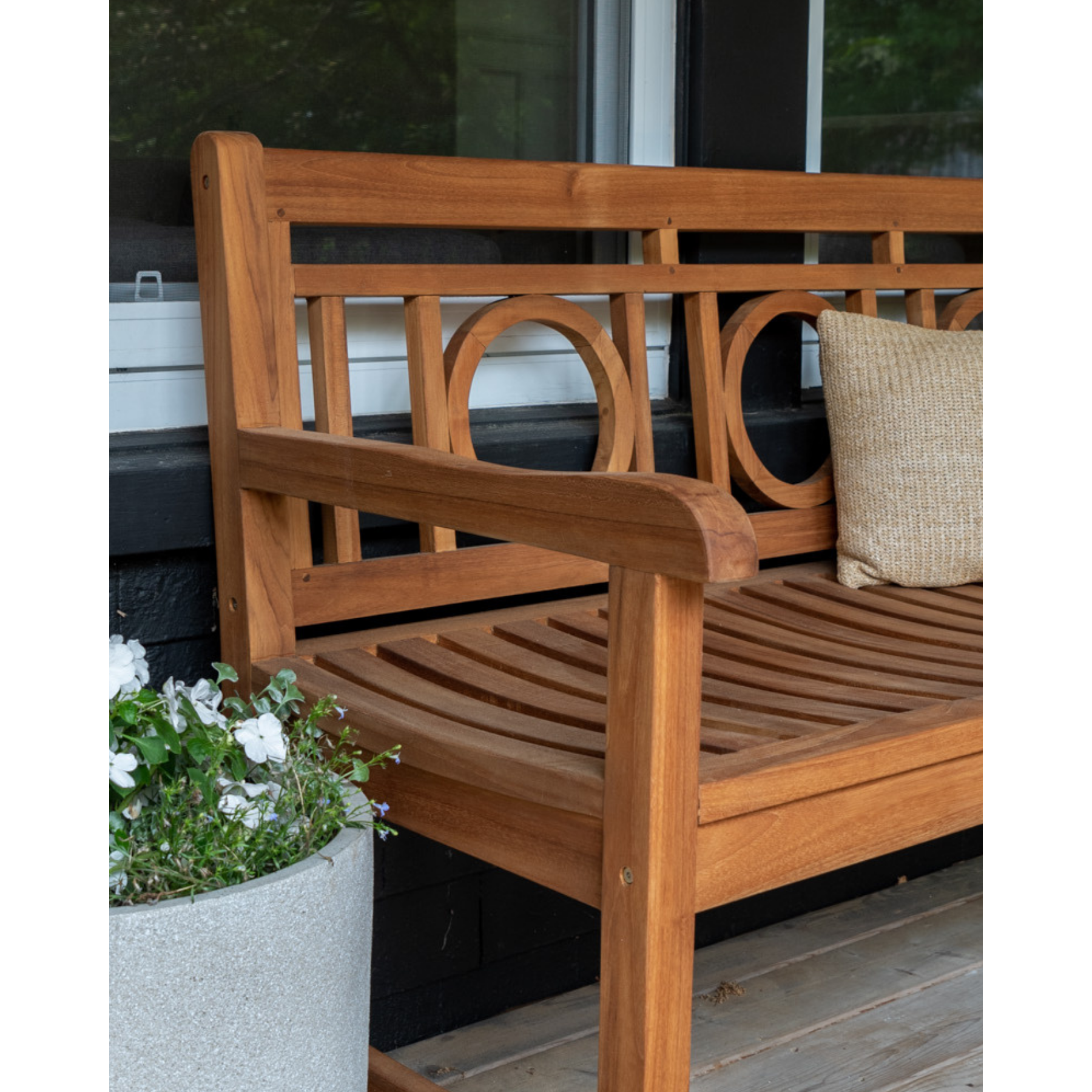 Teak English Garden Bench