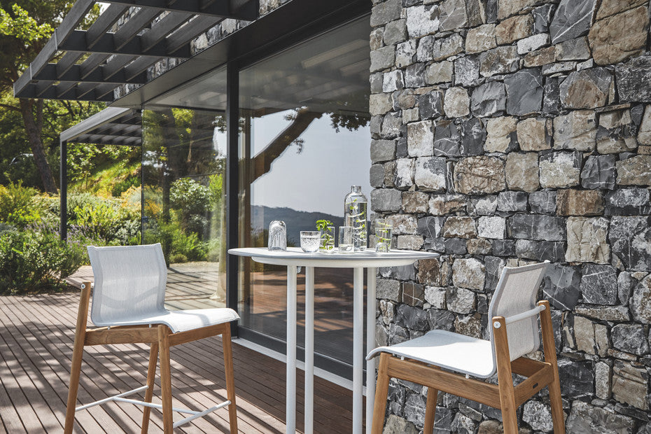 Gloster Sway Granite Bar Chair