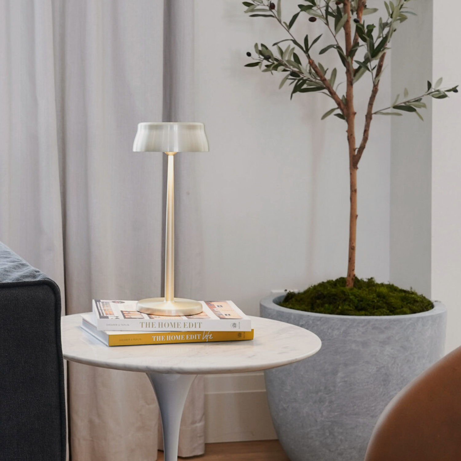 Sister Light Gold Cordless In/Out Lamp