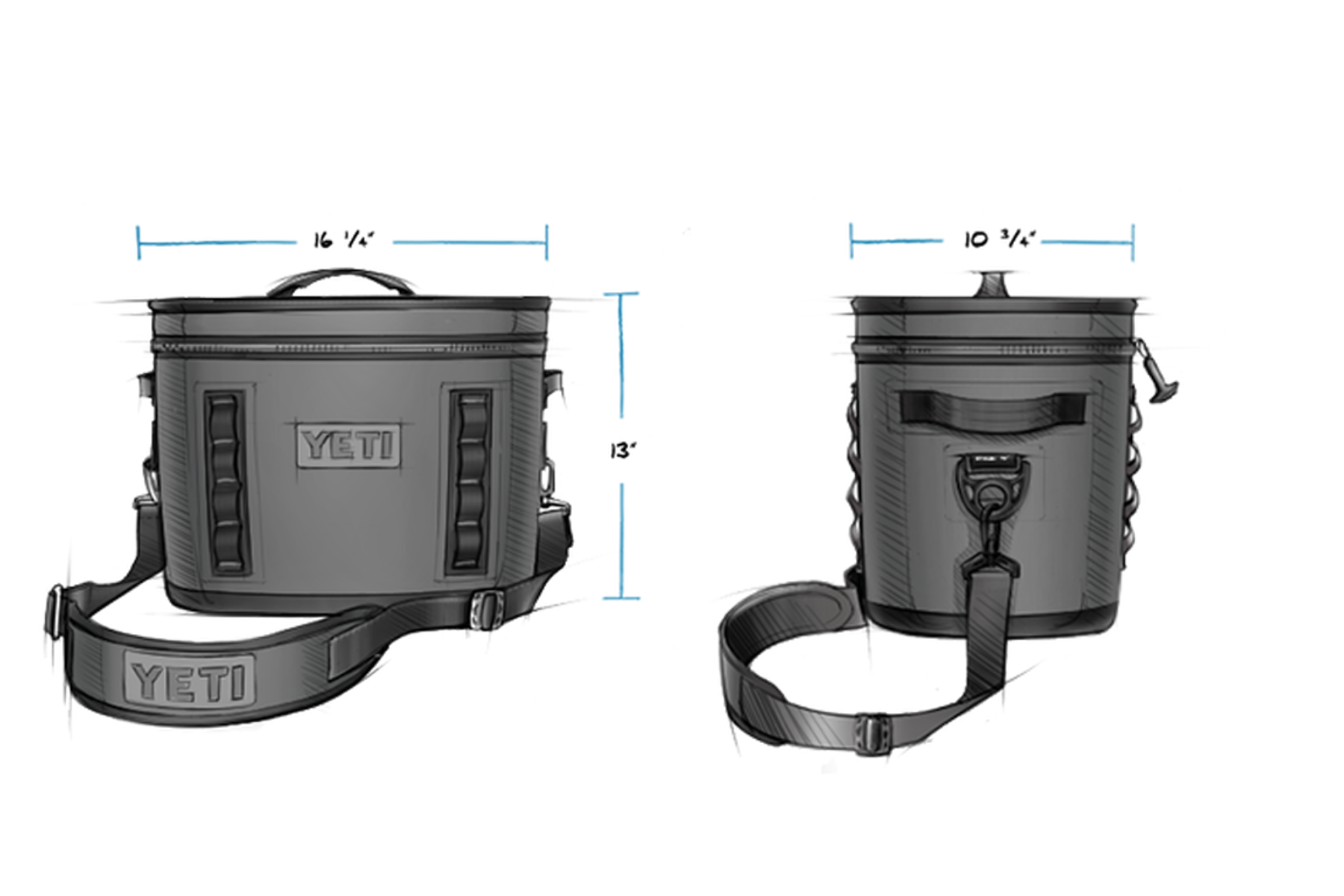 Yeti Hopper Flip 18 Soft Cooler - Navy